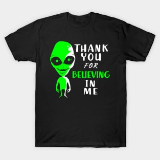 Aliens Thank You Graduation Alien Ufo Space T-Shirt